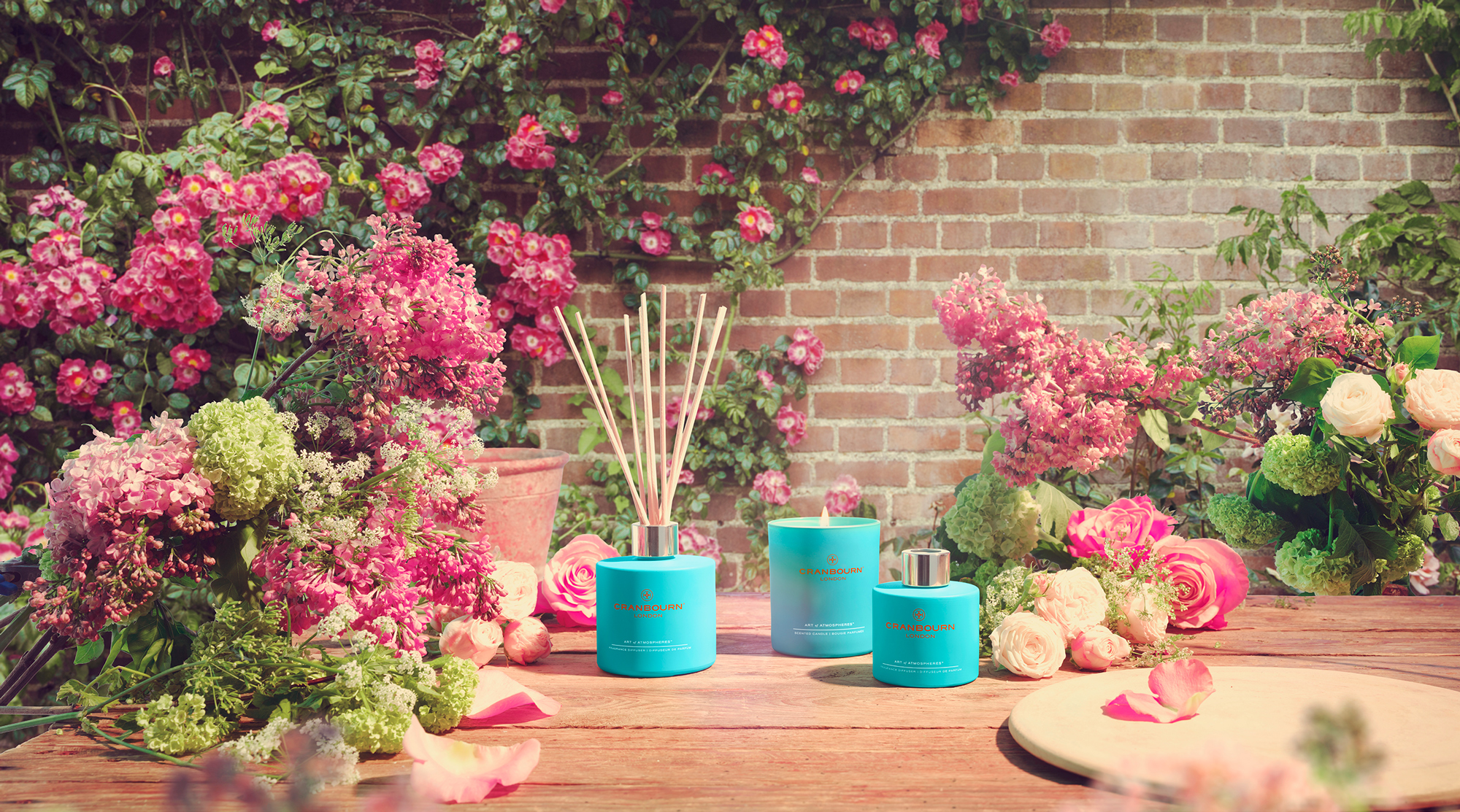 English Garden Party™ | Reed Diffuser CRANBOURN® Blue